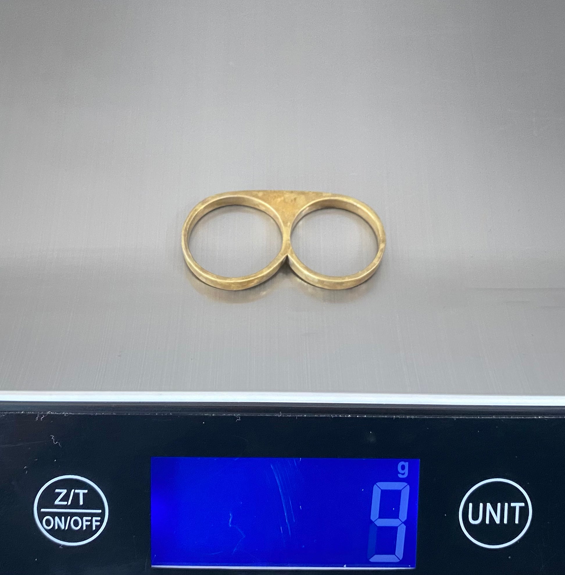 2 Finger Ring Slim Acid - eleven44