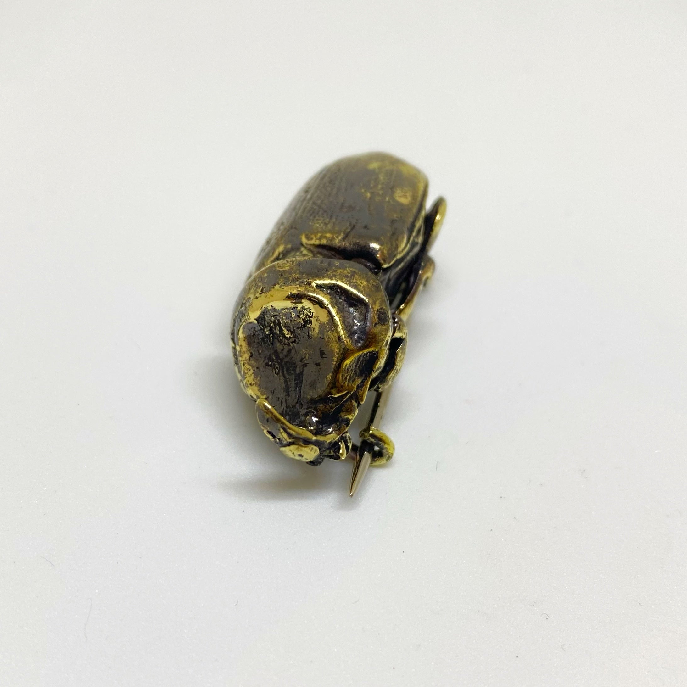 Beetle Pin Brass