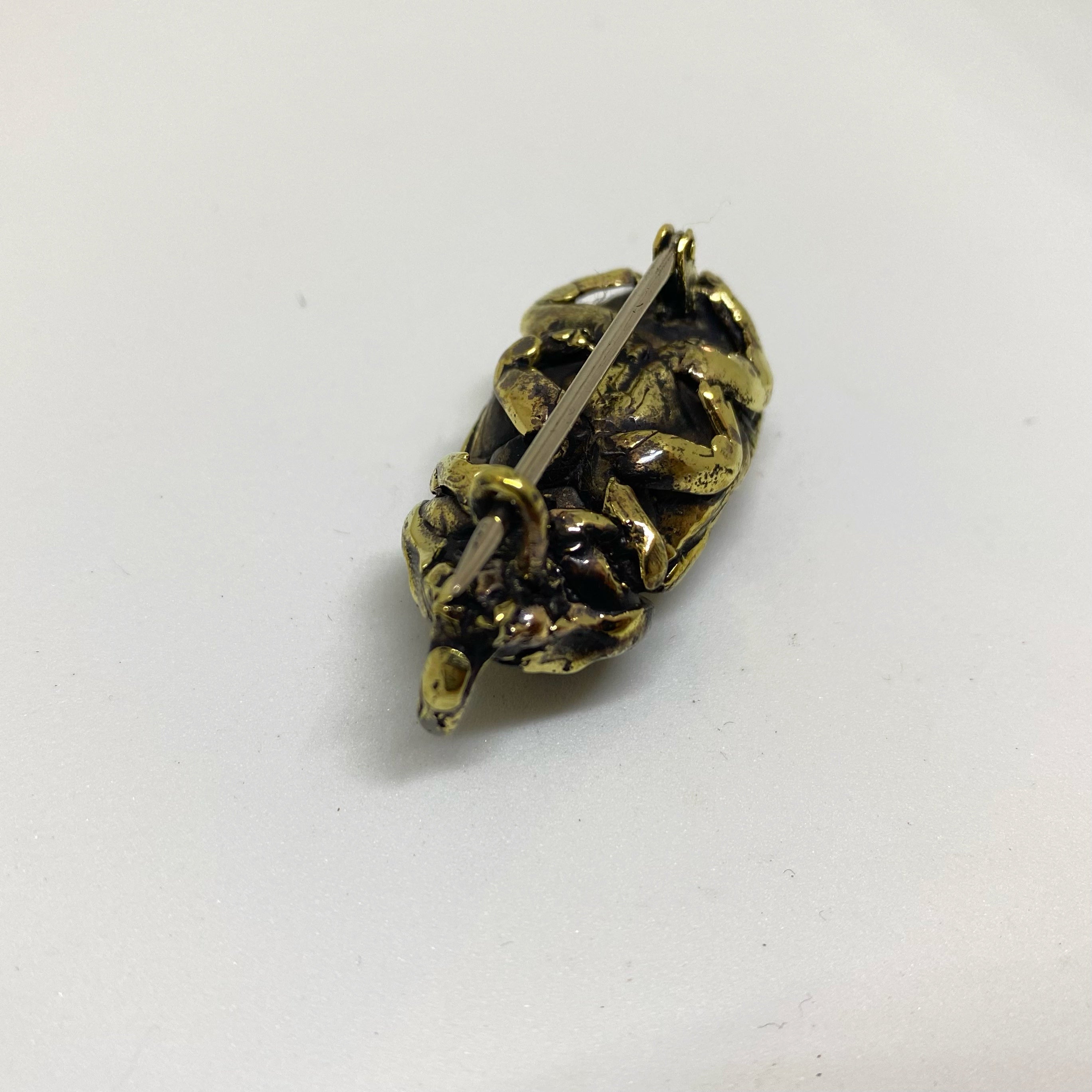 Beetle Pin Brass