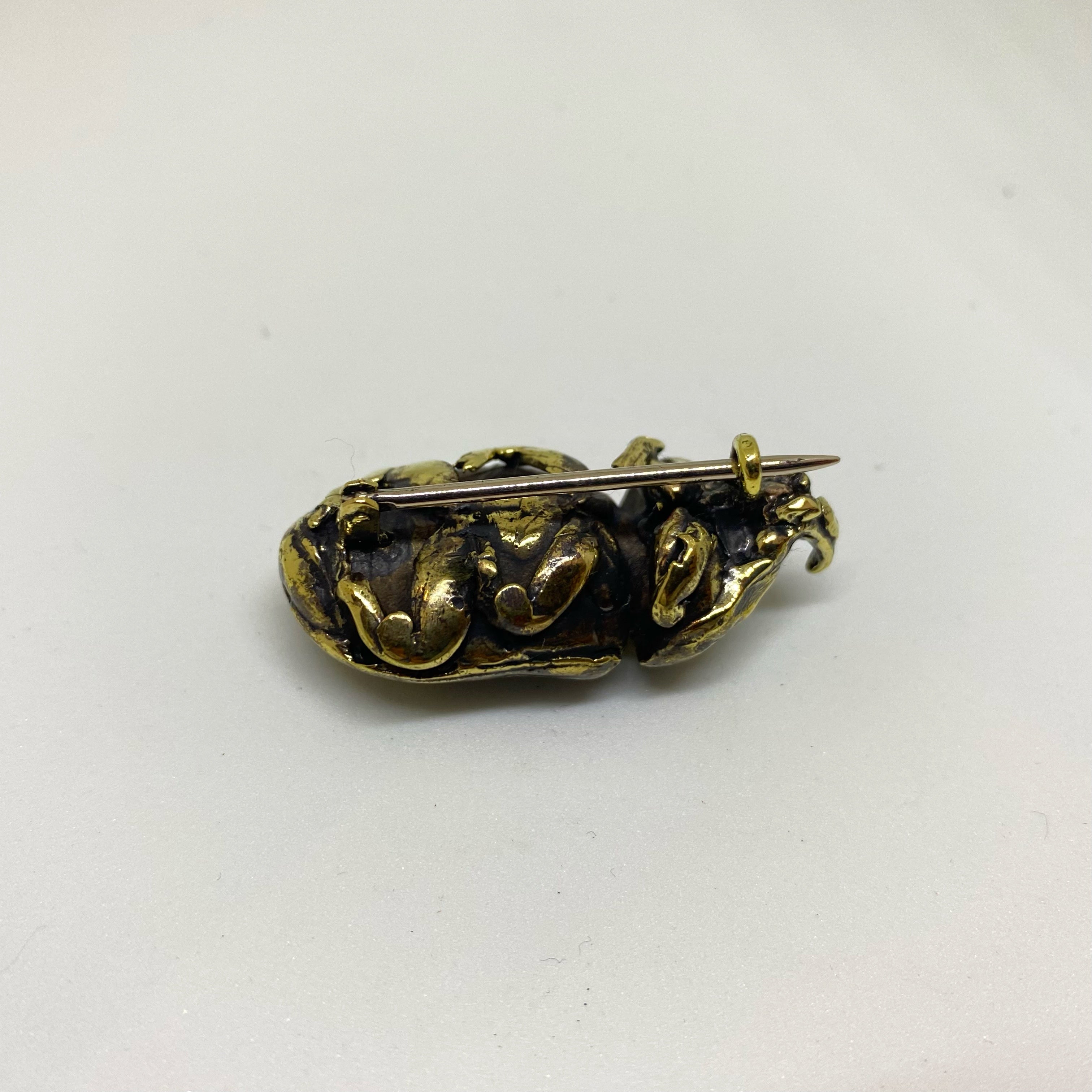 Beetle Pin Brass