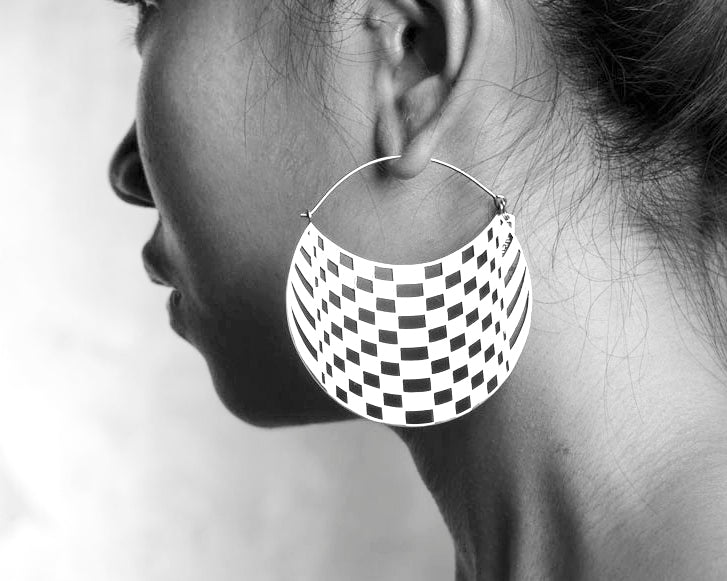 Checkers Hoops Silver
