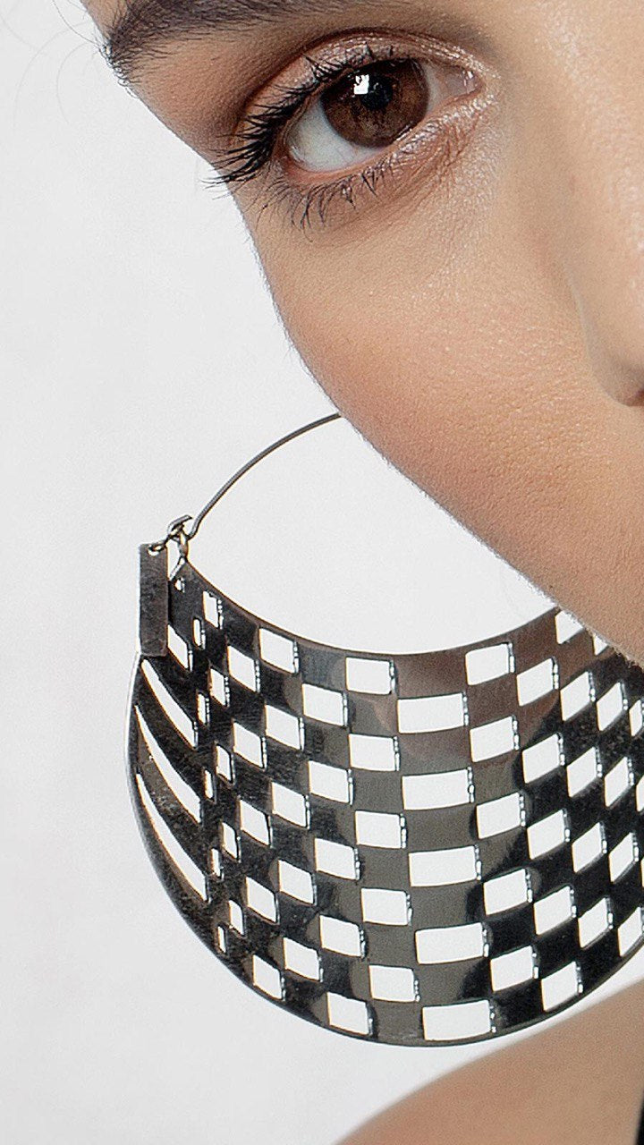 Checkers Hoops Silver