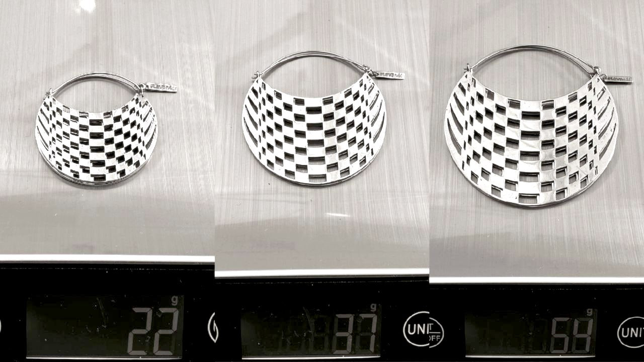 Checkers Hoops Silver