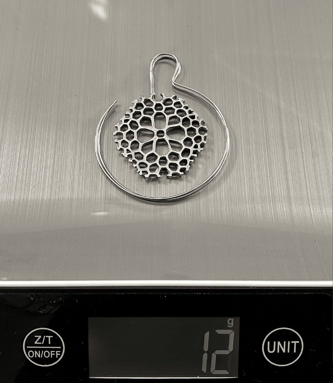 Coral Earring Silver - eleven44