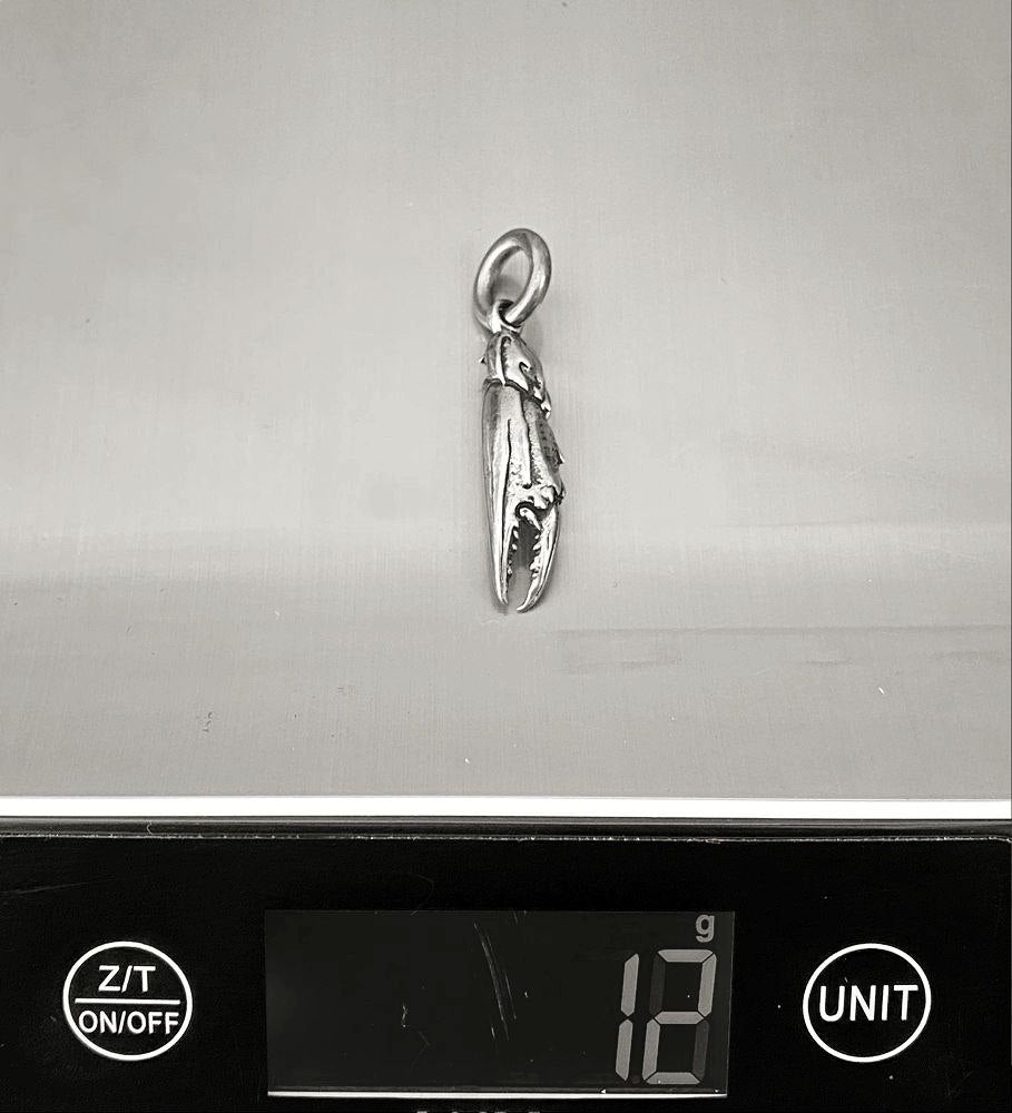 Crab Claw Pendant Sterling Silver - eleven44