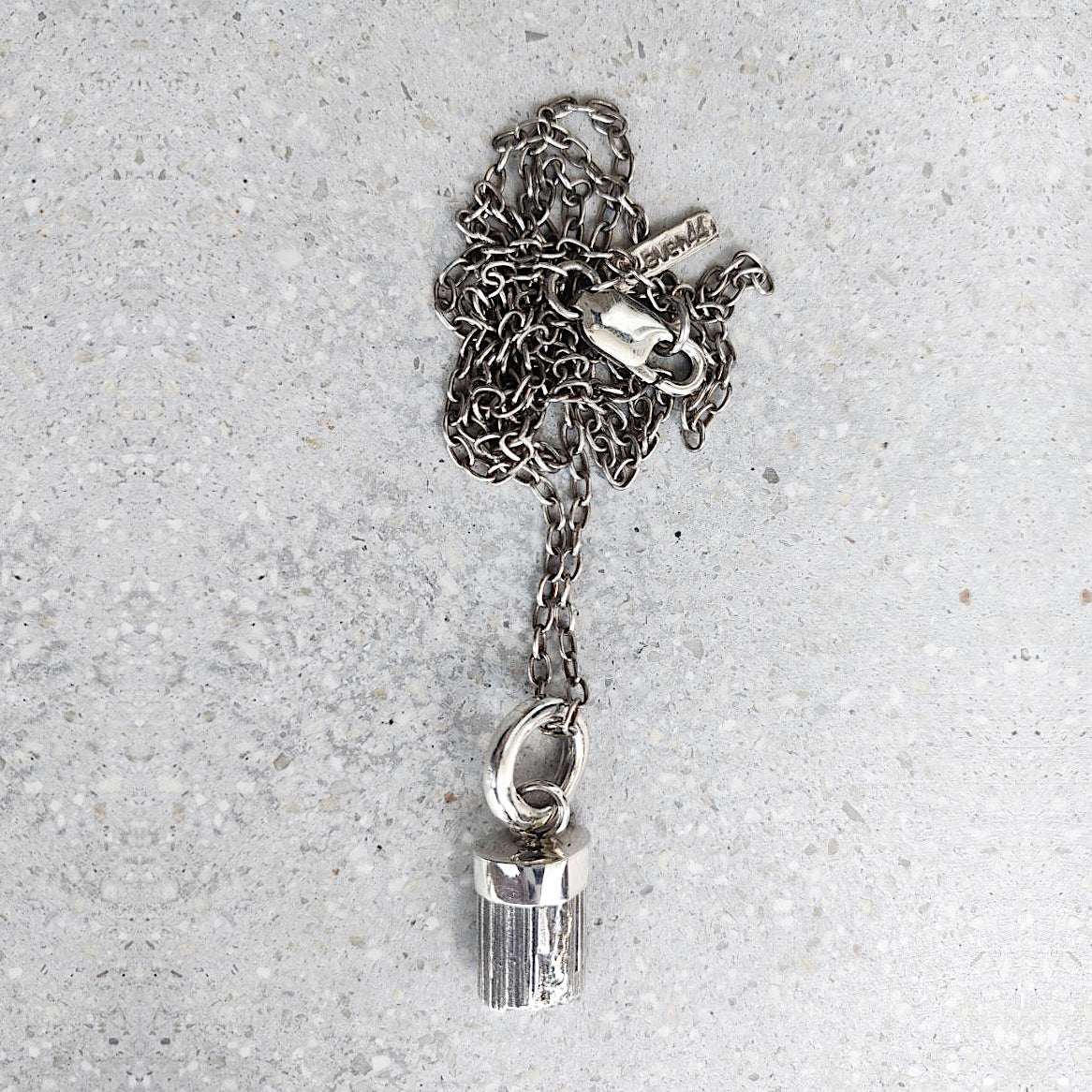Crystal Pendant Sterling Silver