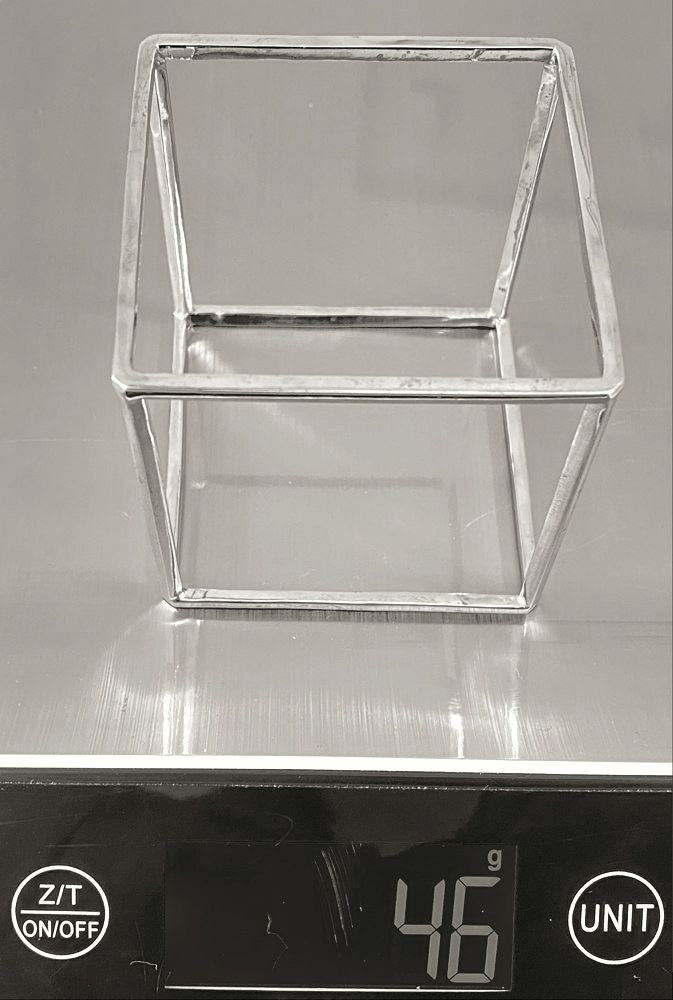 Cube Cuff Silver - eleven44