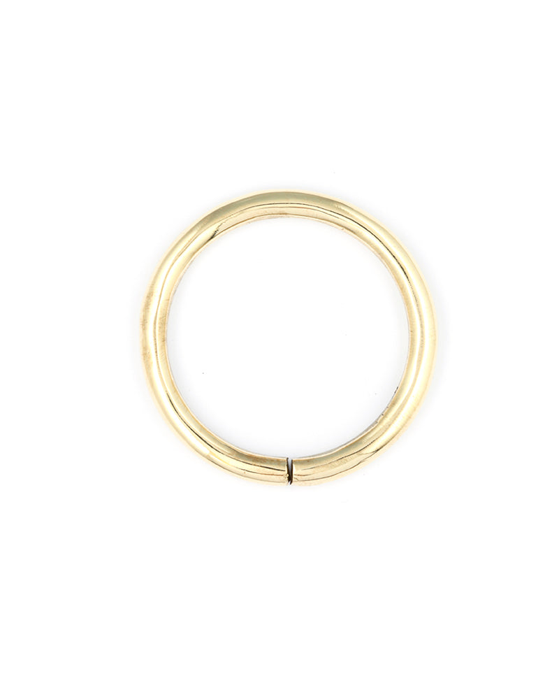 Gauged Hoops Brass