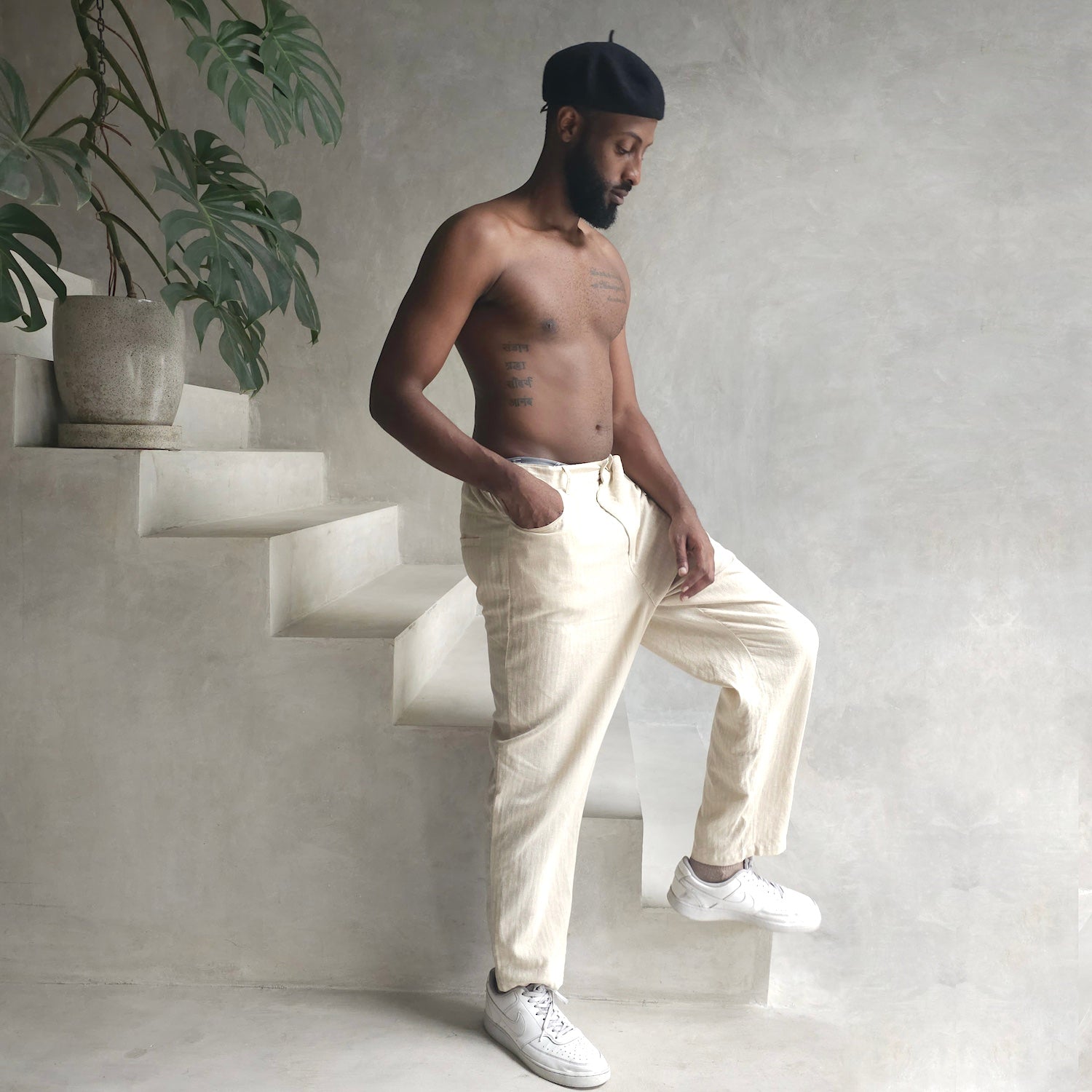 Hemp Jeans Sand