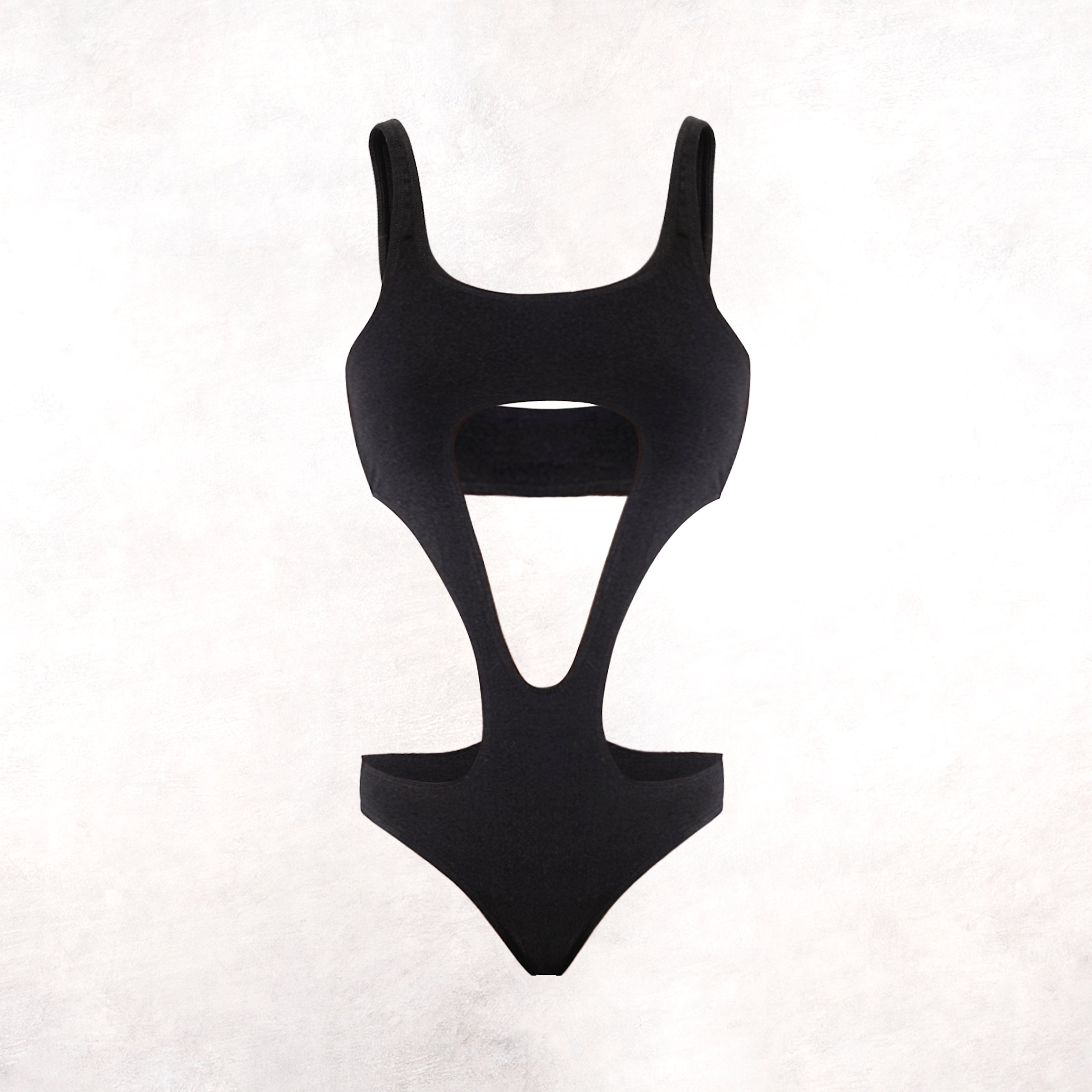 Keyhole Bodysuit Black