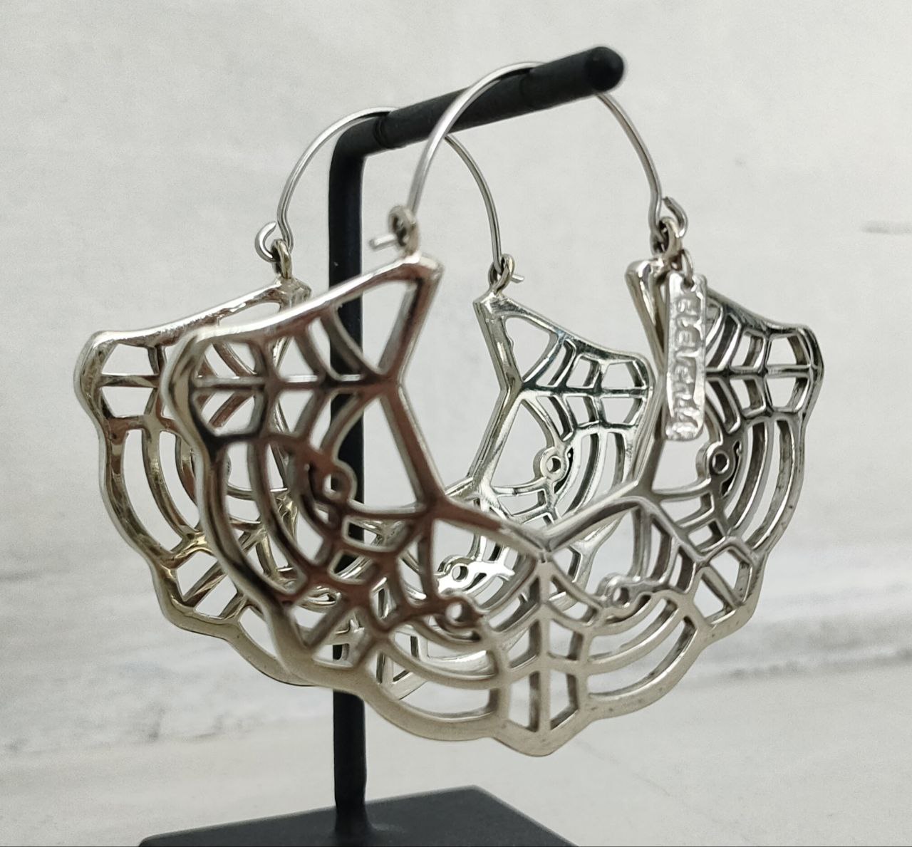 Marigold Hoops Silver