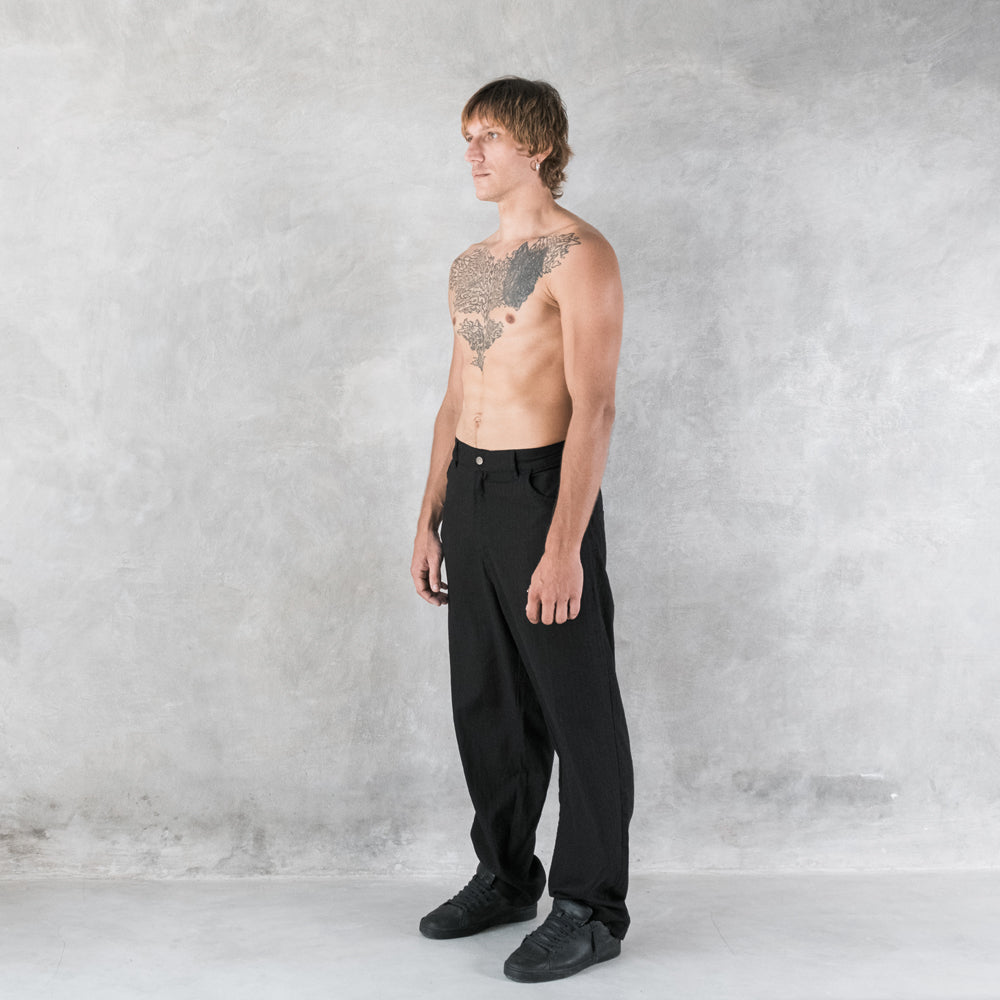 Hemp Jeans Black