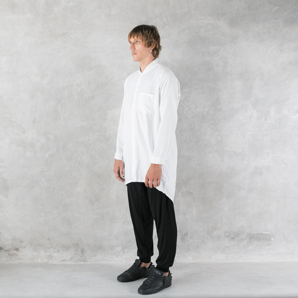 Hemp Tunic White Men
