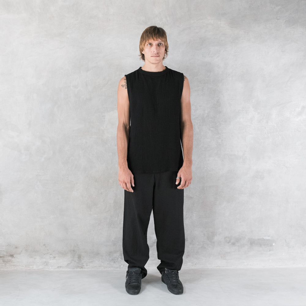 Men's Mesh Hemp Muscle Tee