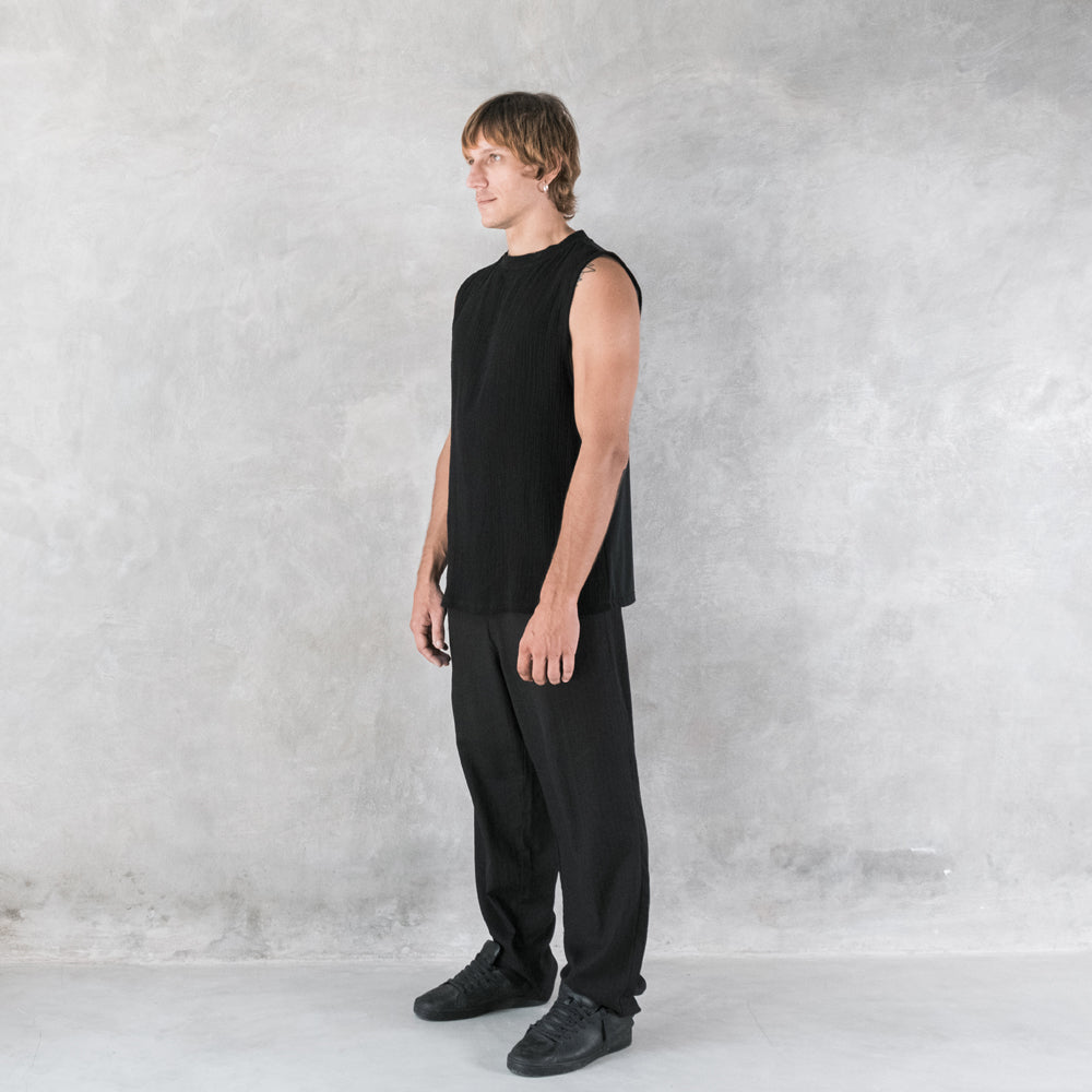 Men's Mesh Hemp Muscle Tee