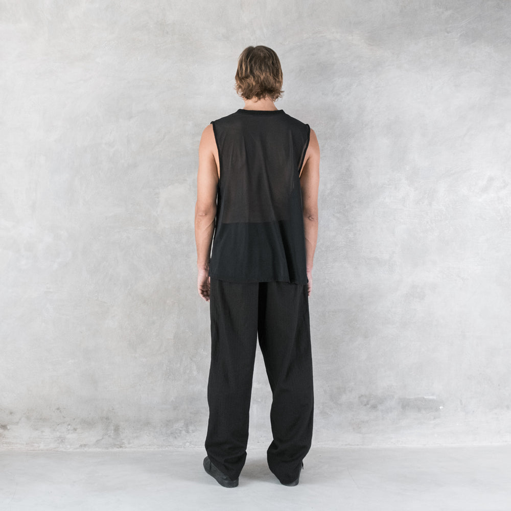 Men's Mesh Hemp Muscle Tee