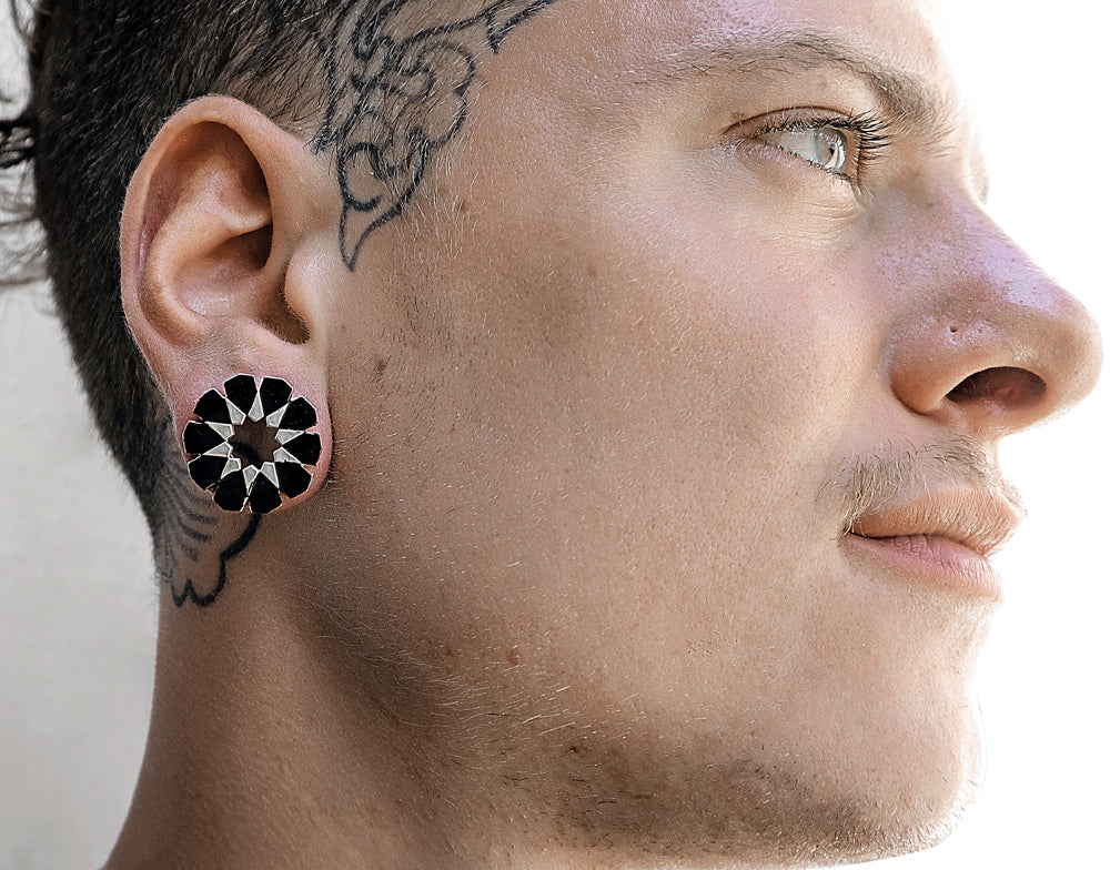 Moroccan Tunnels Sterling Silver