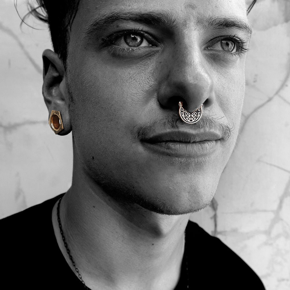 Sumatra Septum Sterling Silver
