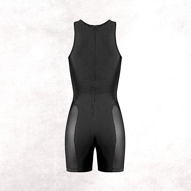 Mesh Cut Out Romper