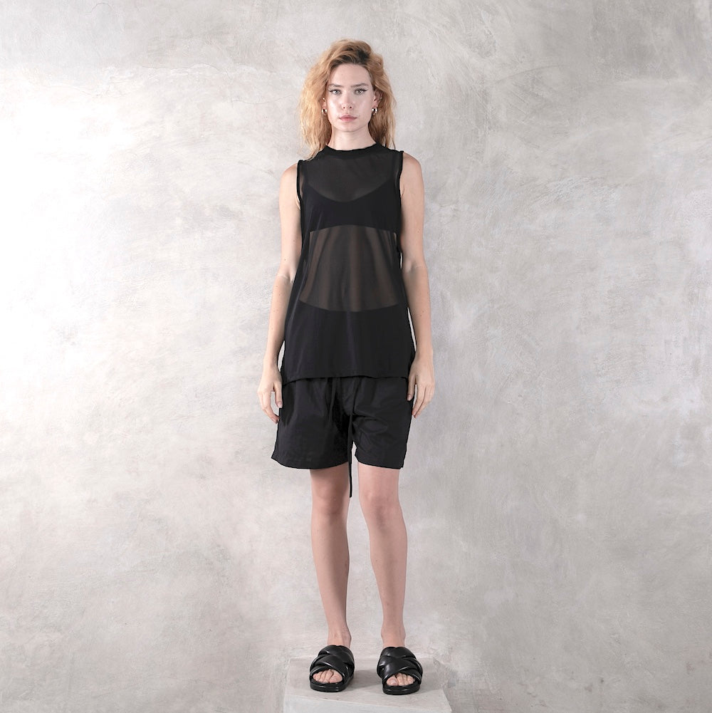 Mesh Hemp Muscle Tee