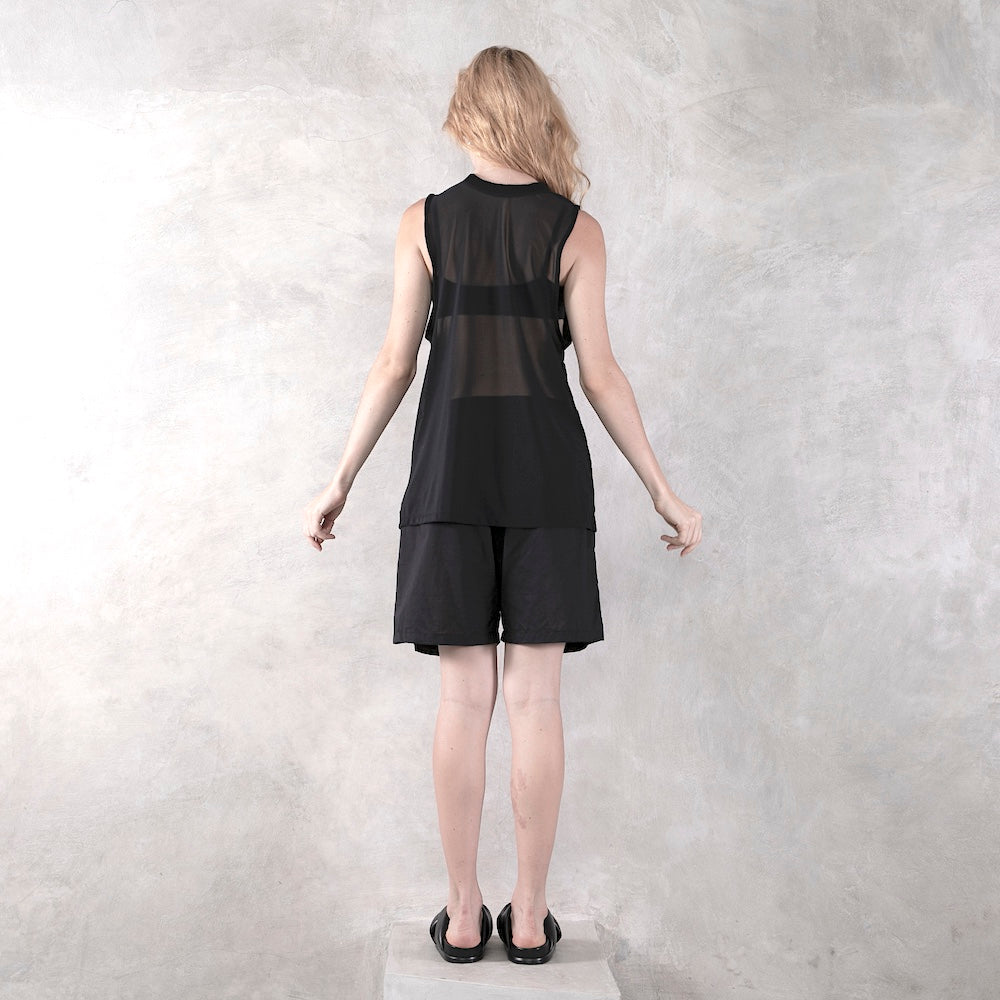 Mesh Hemp Muscle Tee
