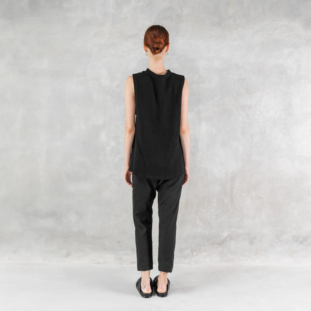 Hemp Gauze Mesh Muscle Tee