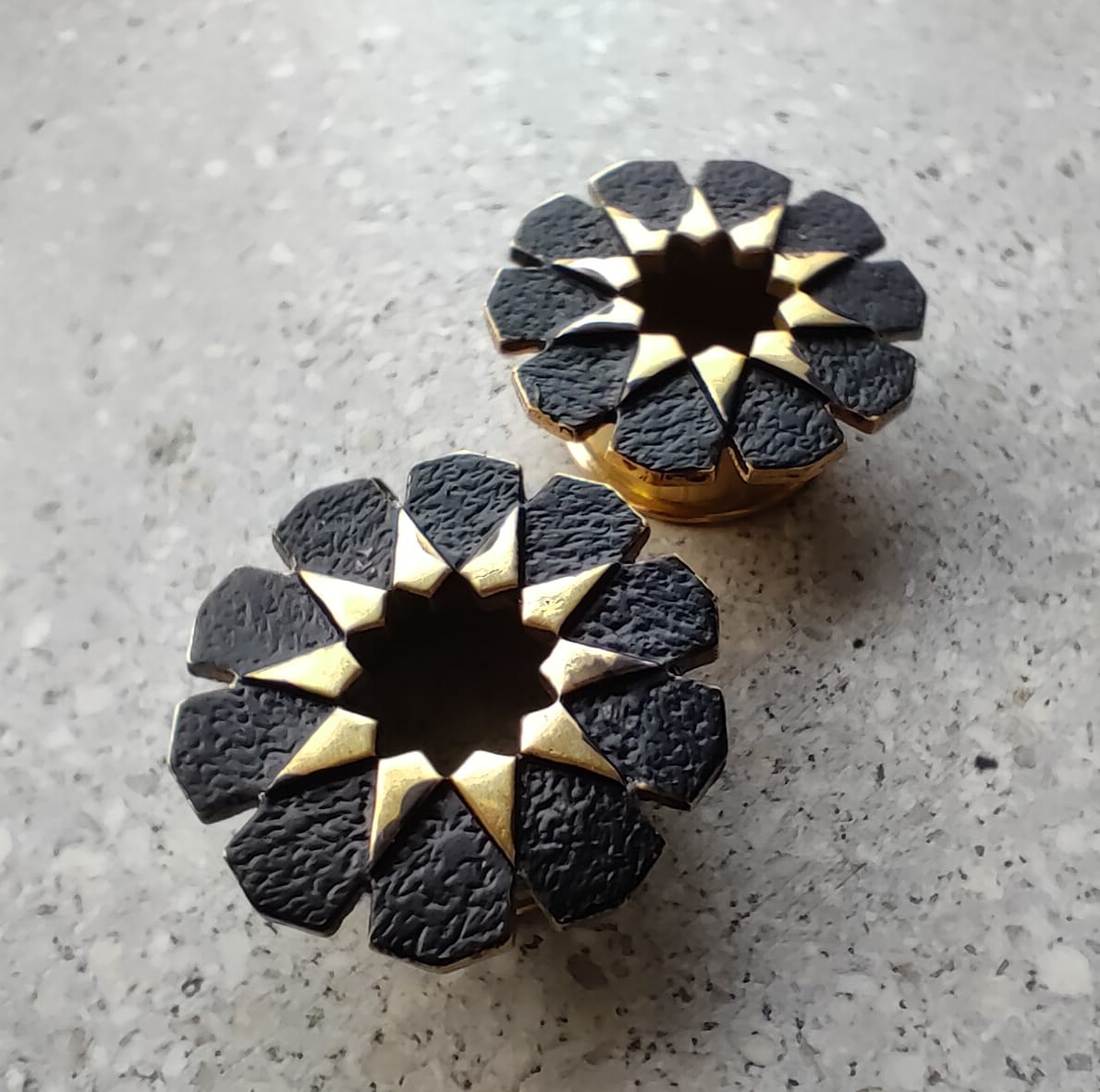 Moroccan Tunnels 22k Gold Plated