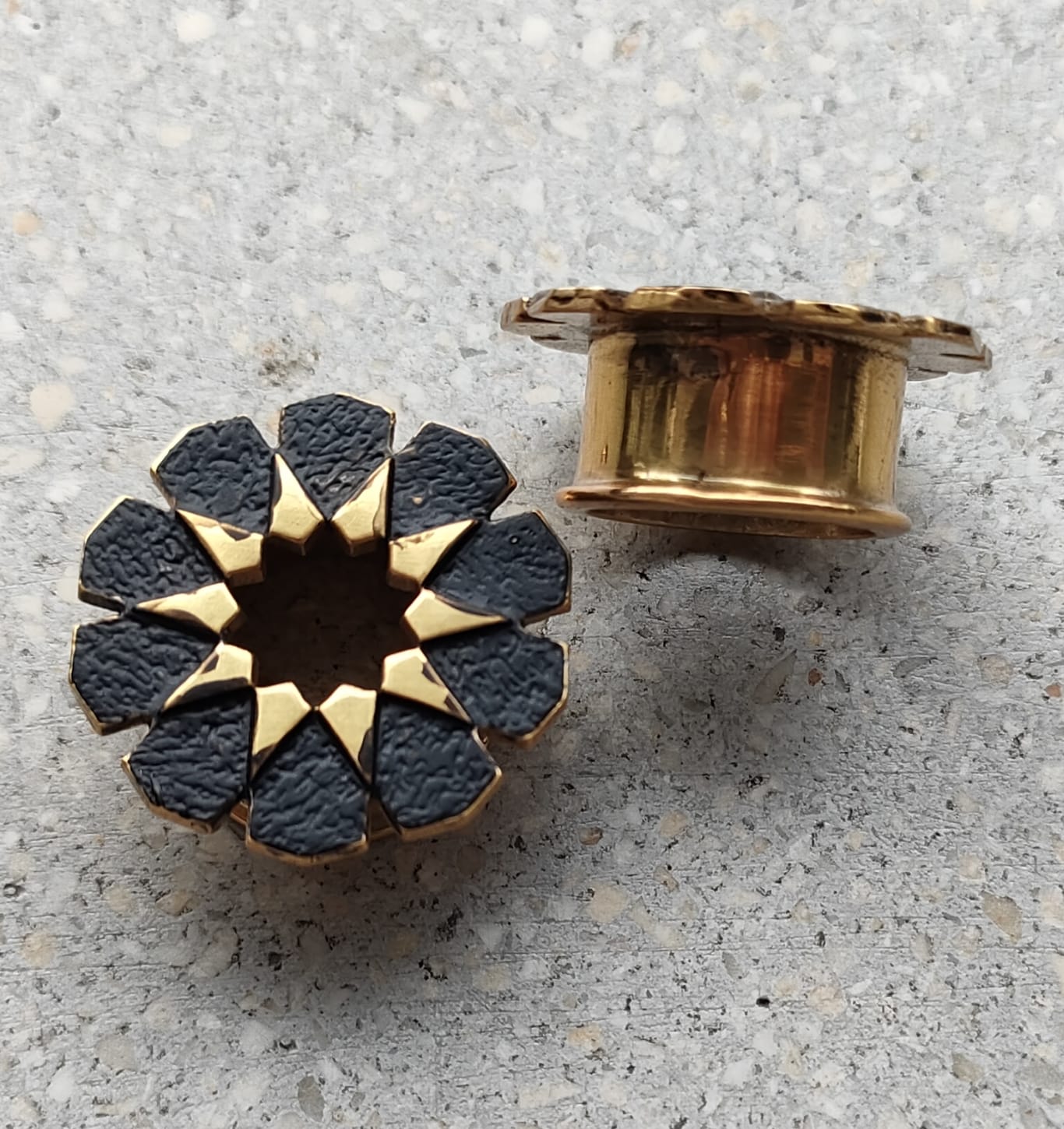 Moroccan Tunnels 22k Gold Plated