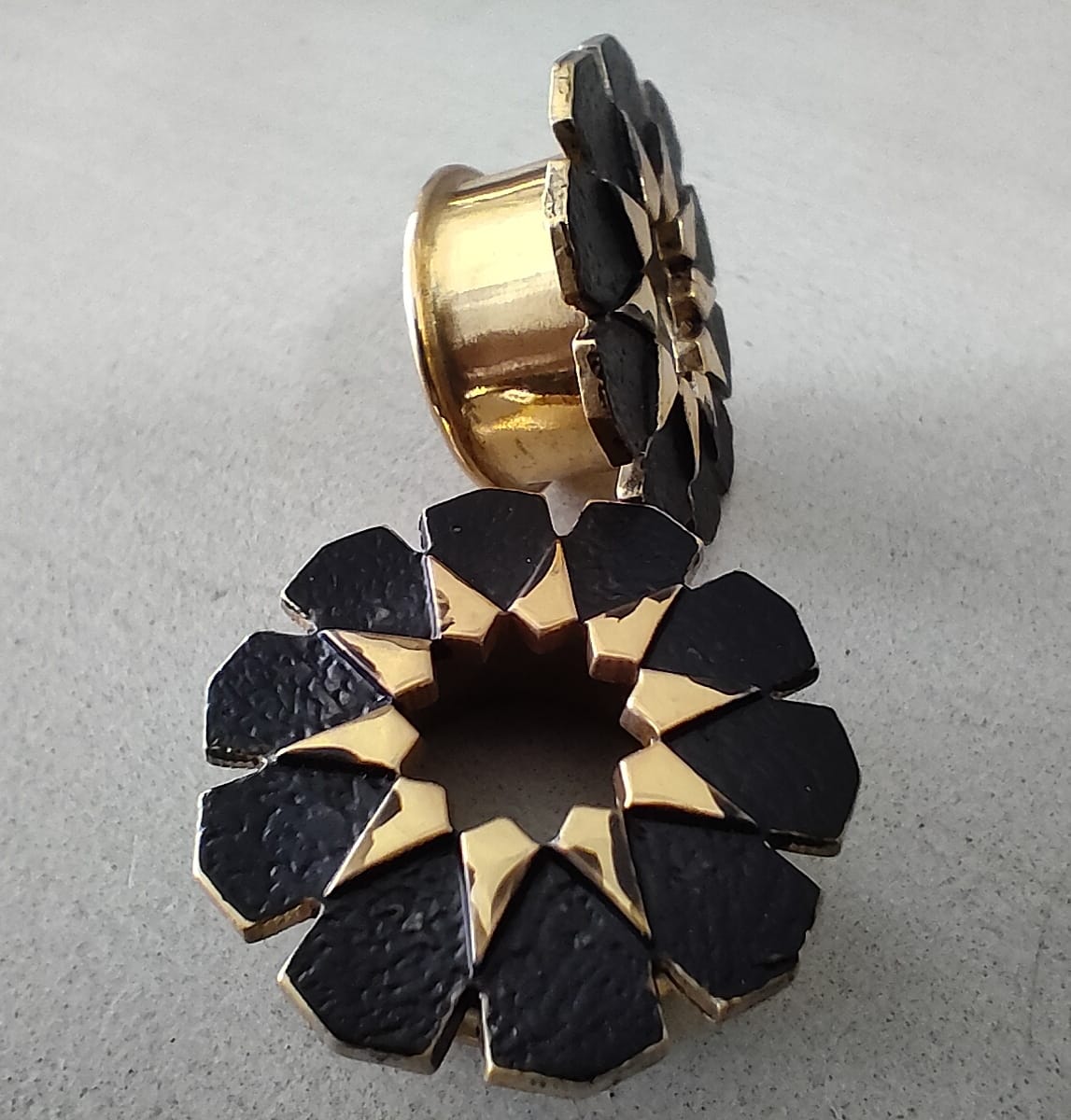 Moroccan Tunnels 22k Gold Plated