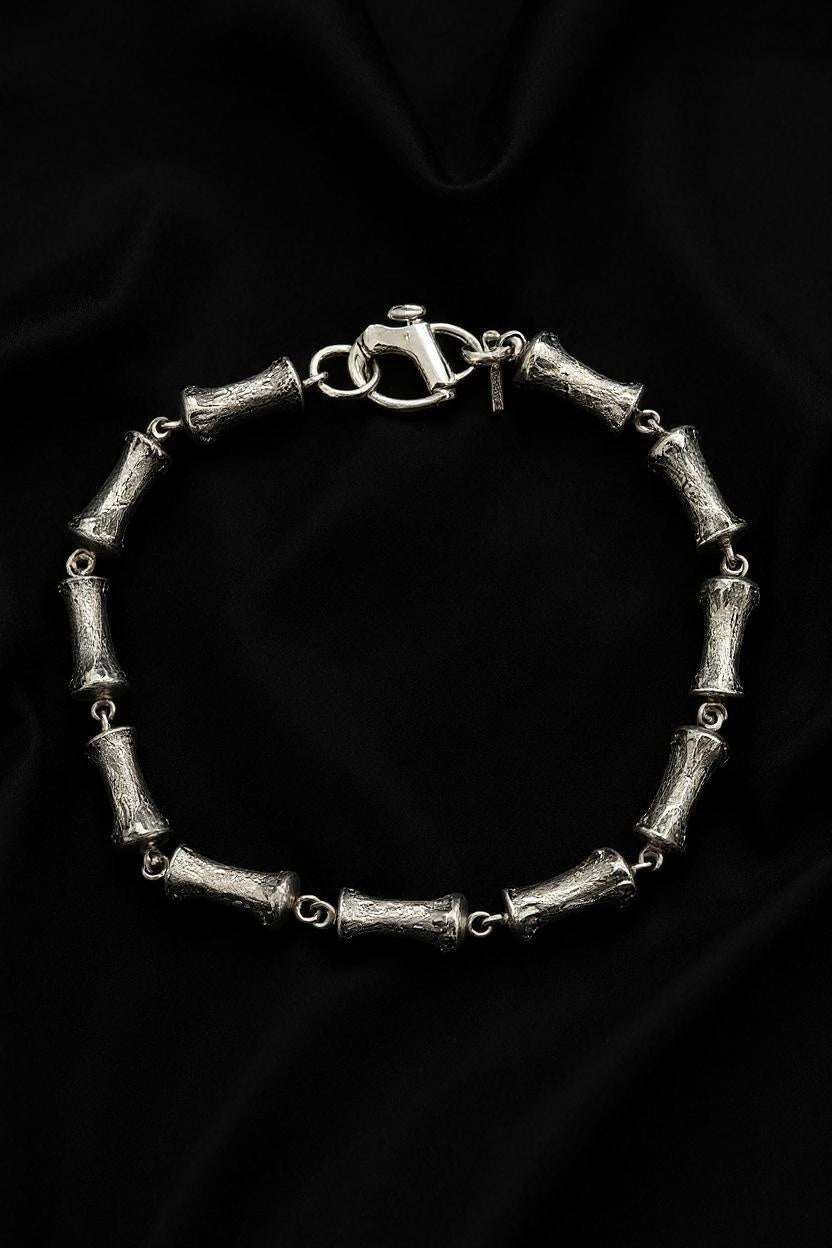 Bone Choker Silver