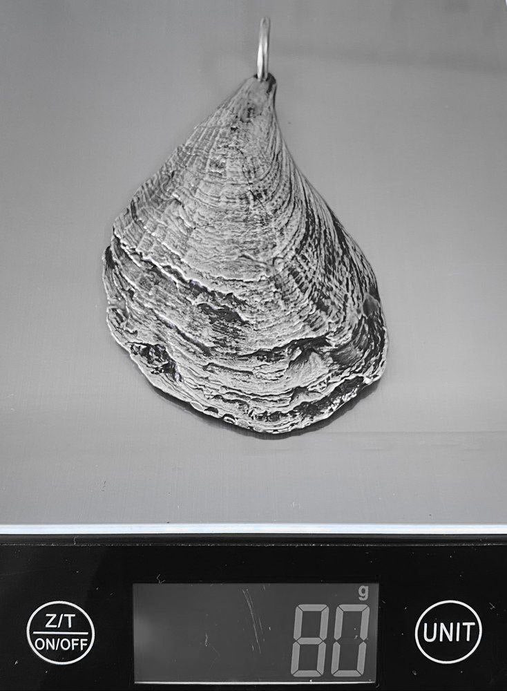 Oyster Pendant Sterling Silver - eleven44