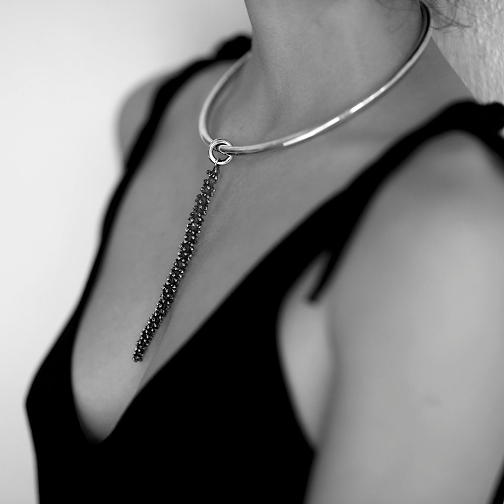 Palm Pod Pendant Sterling Silver