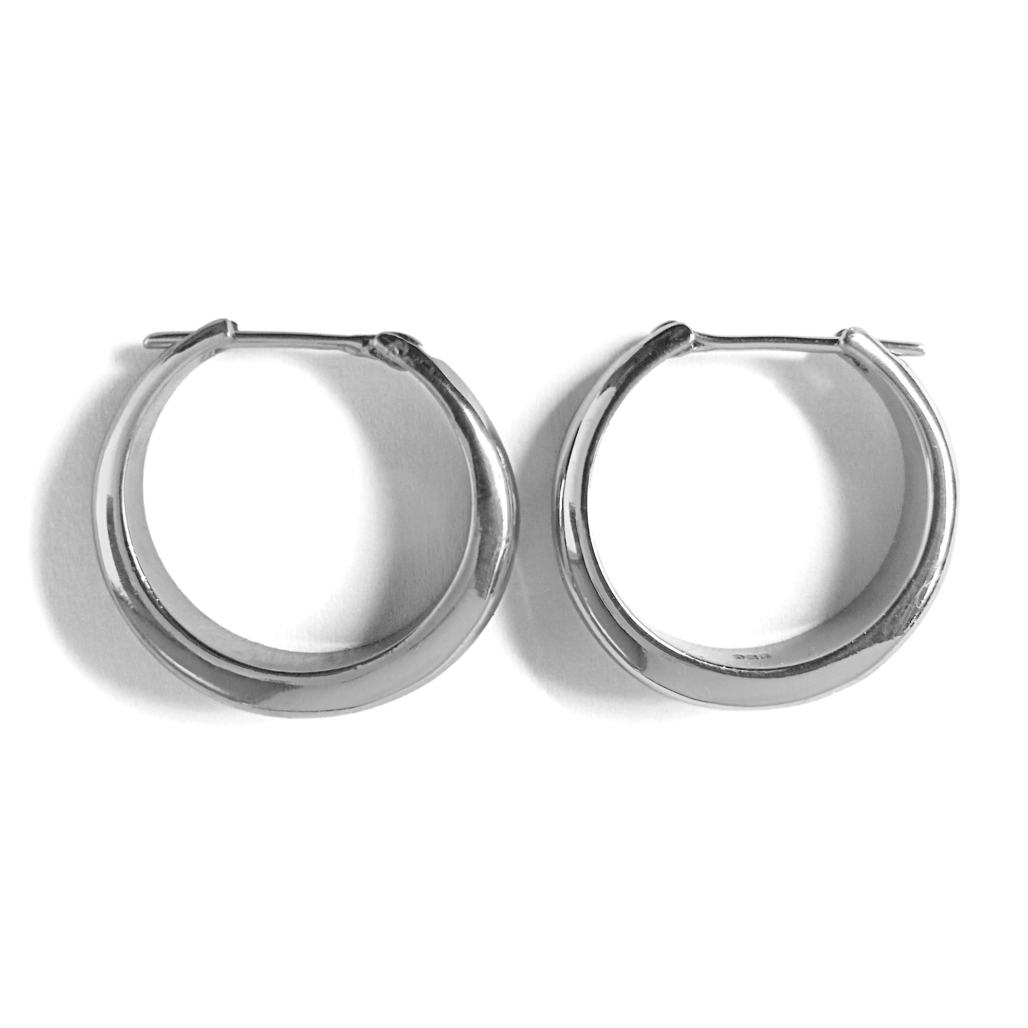Pirate Hoops Sterling Silver