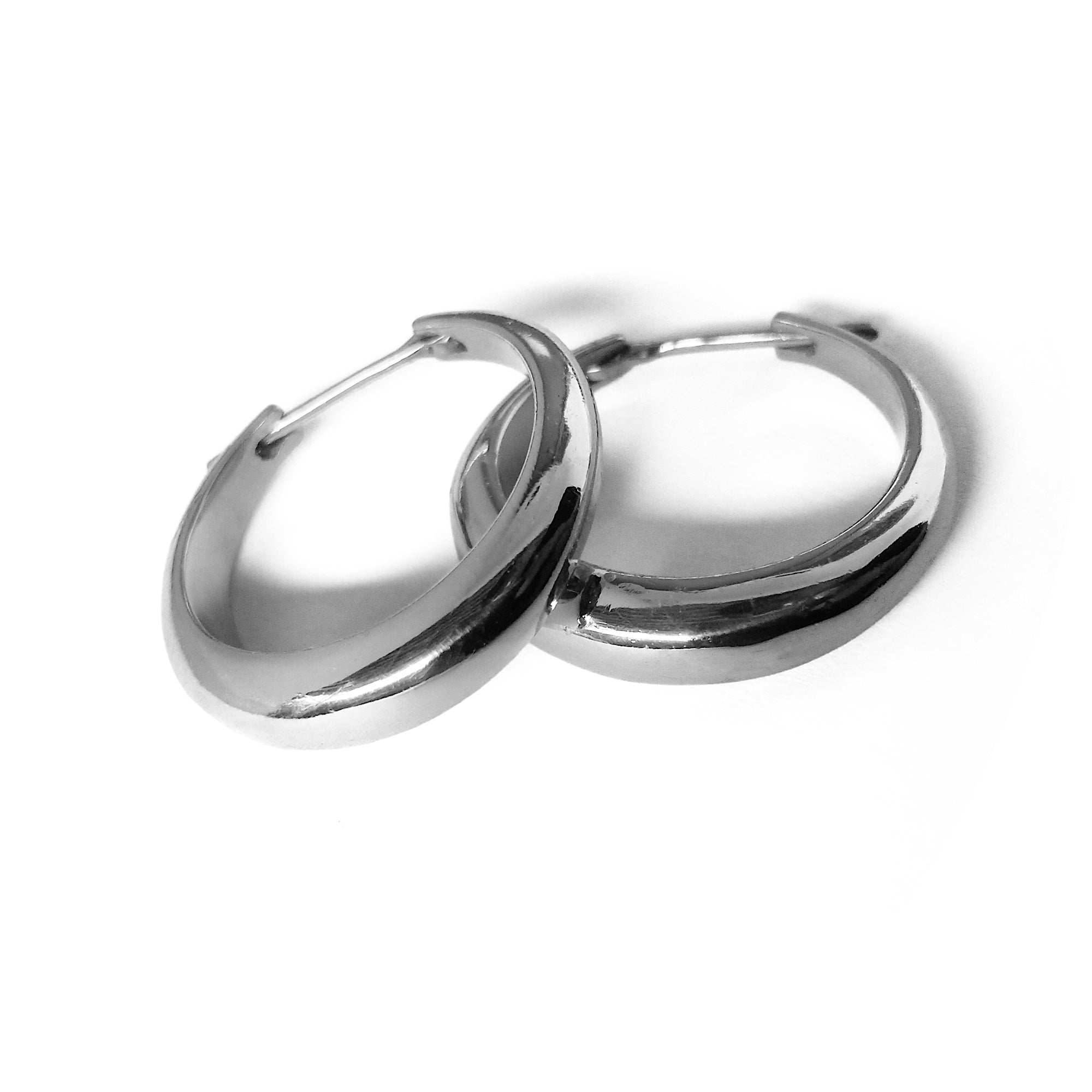 Pirate Hoops Sterling Silver