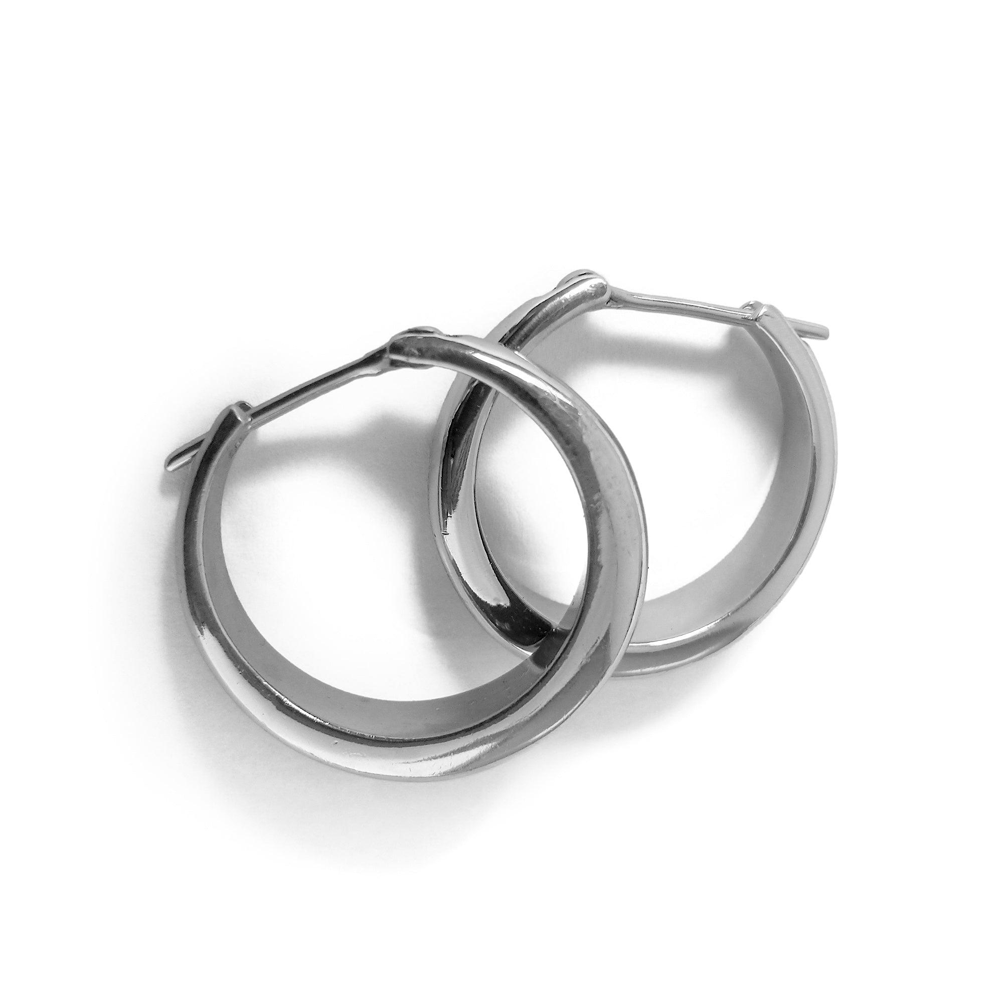 Pirate Hoops Sterling Silver