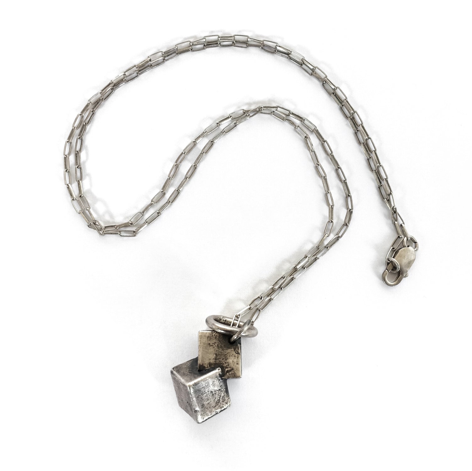 Pyrite Pendant Sterling Silver