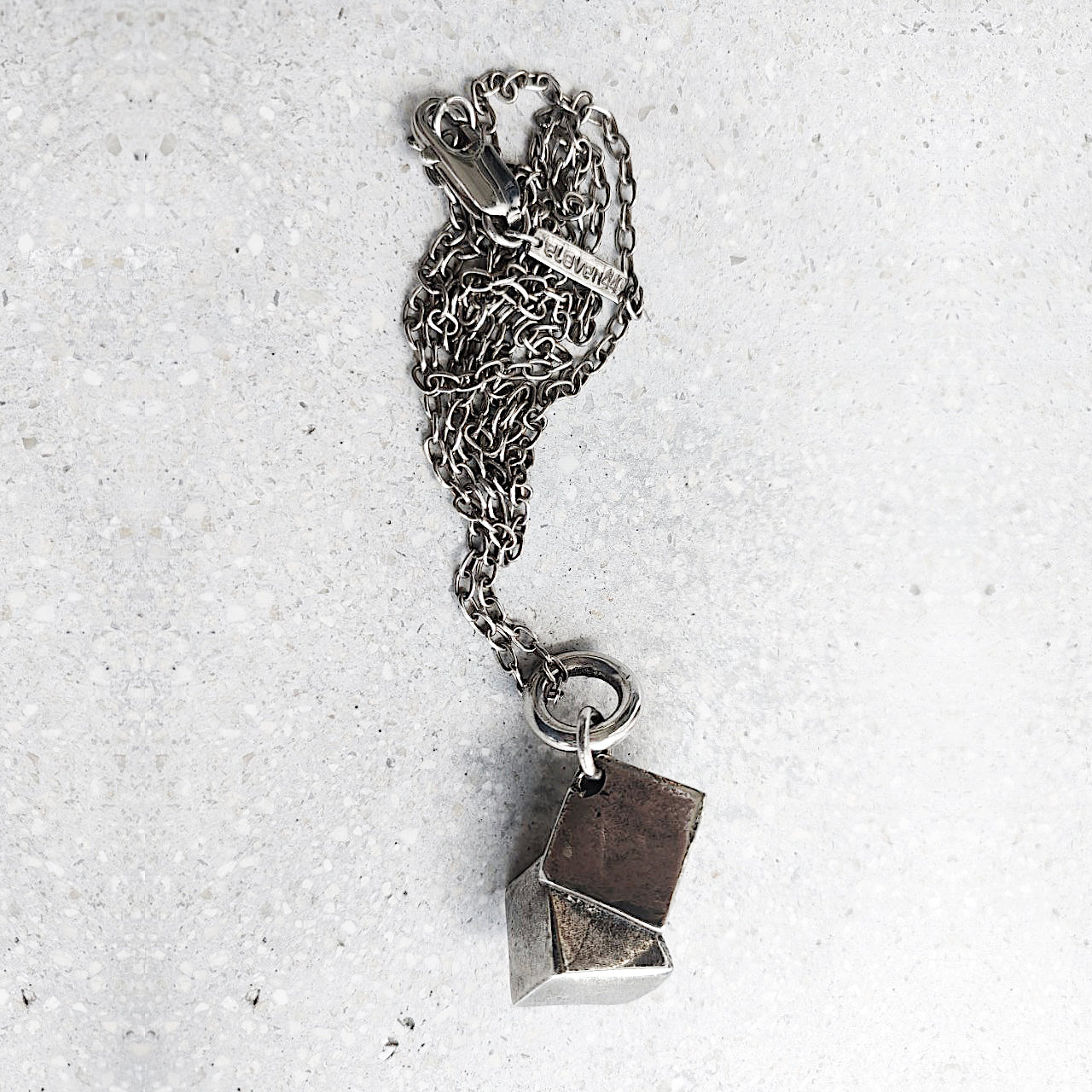 Pyrite Pendant Sterling Silver