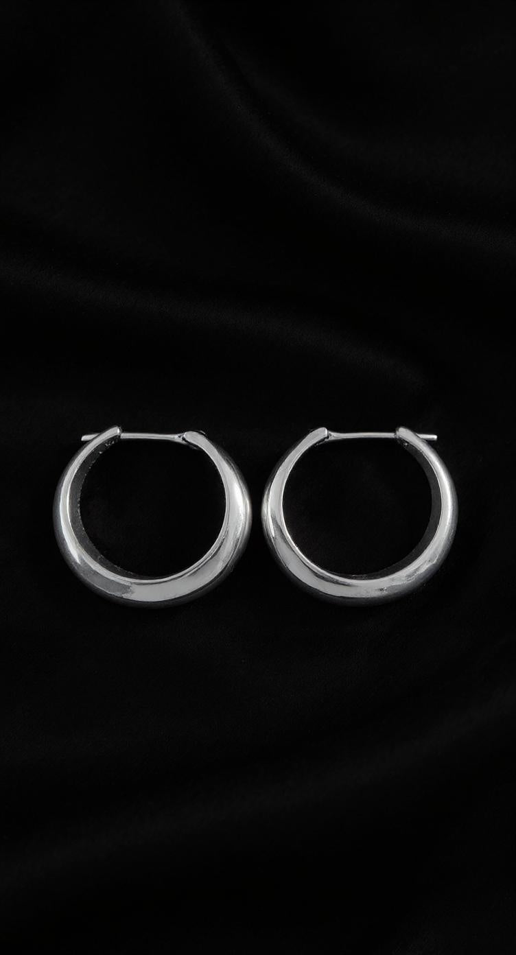 Pirate Hoops Sterling Silver