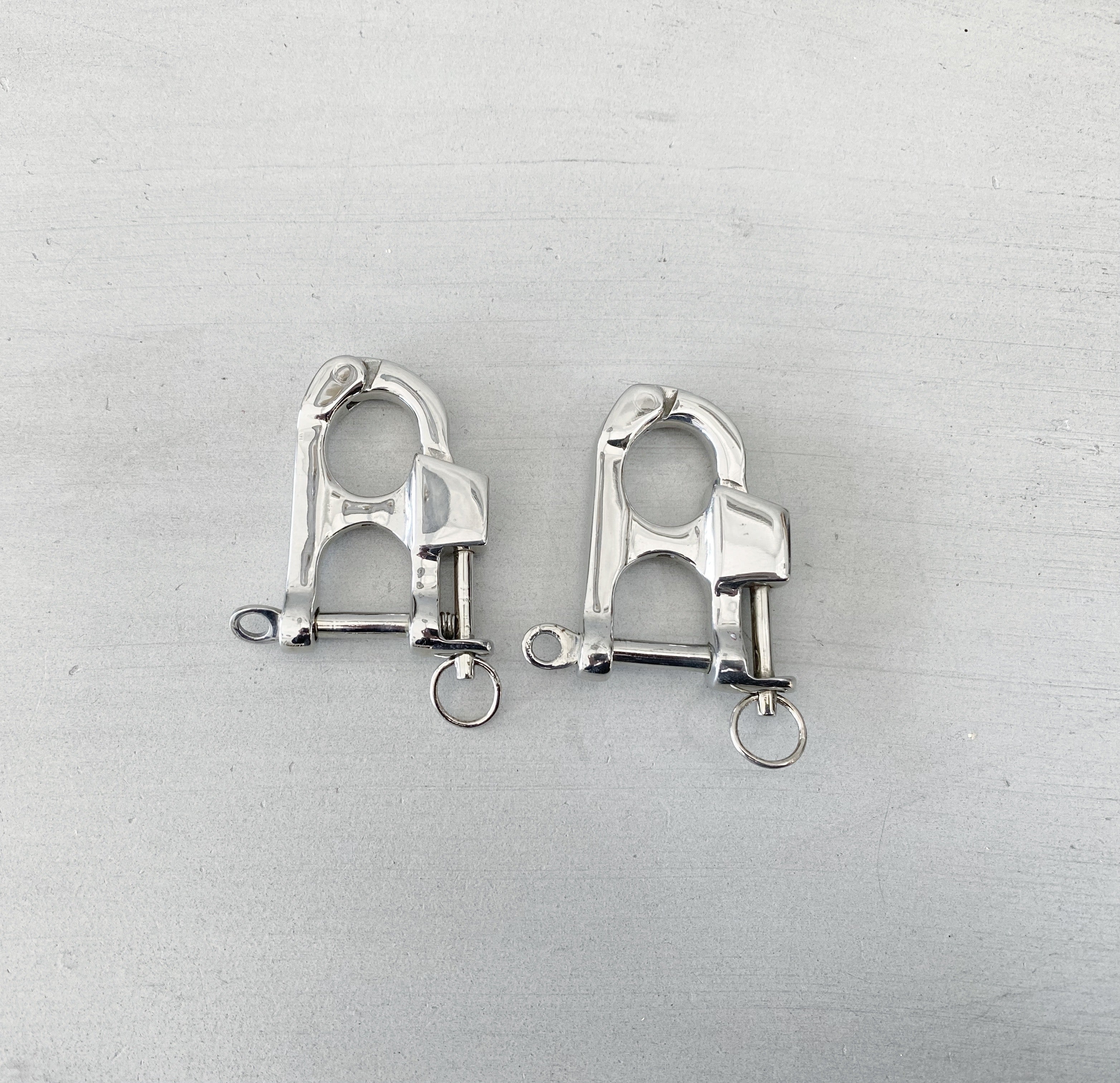Rigging Clip Large Weights Silver