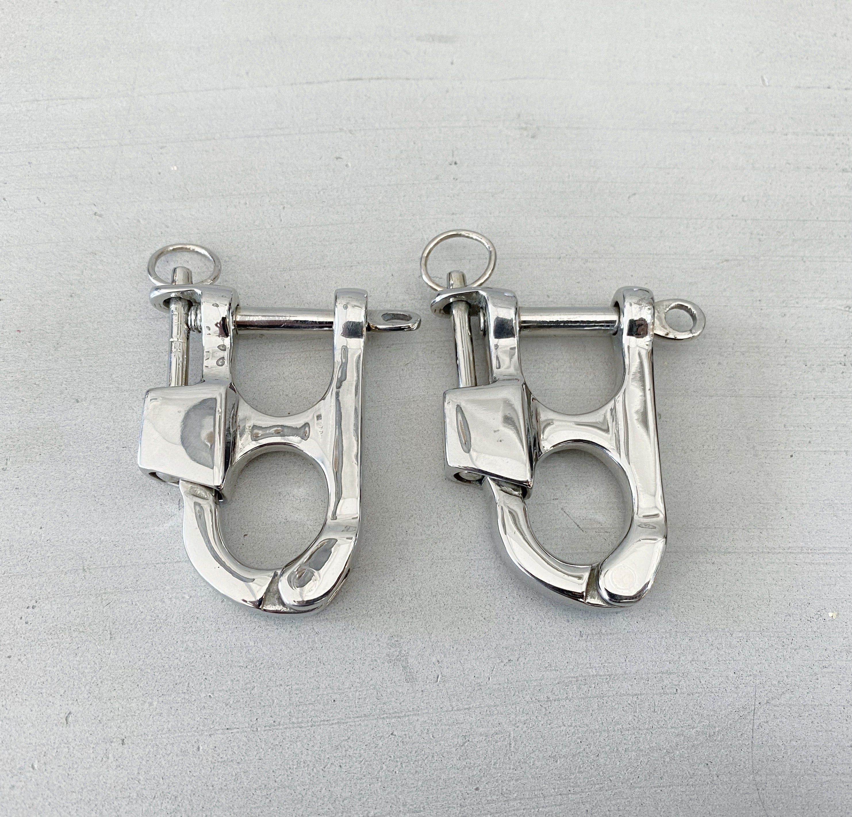 Rigging Clip Large Weights Silver