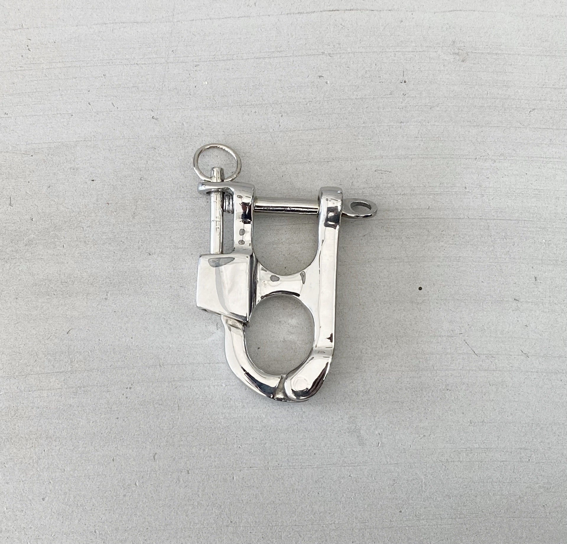 Rigging Clip Large Weights Silver