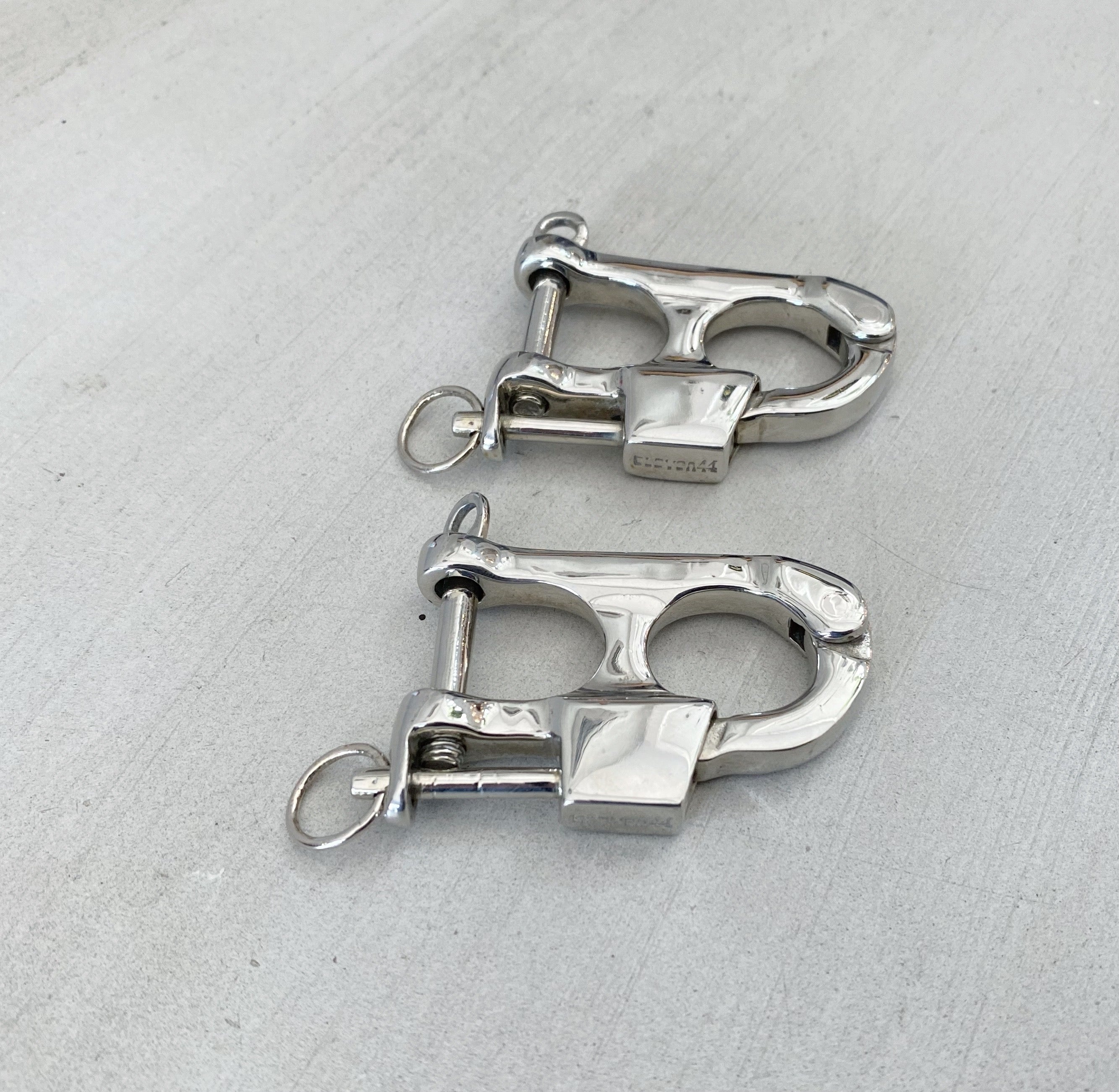 Rigging Clip Large Weights Silver