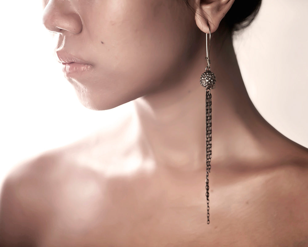 Rudra Seed Dangle Earrings