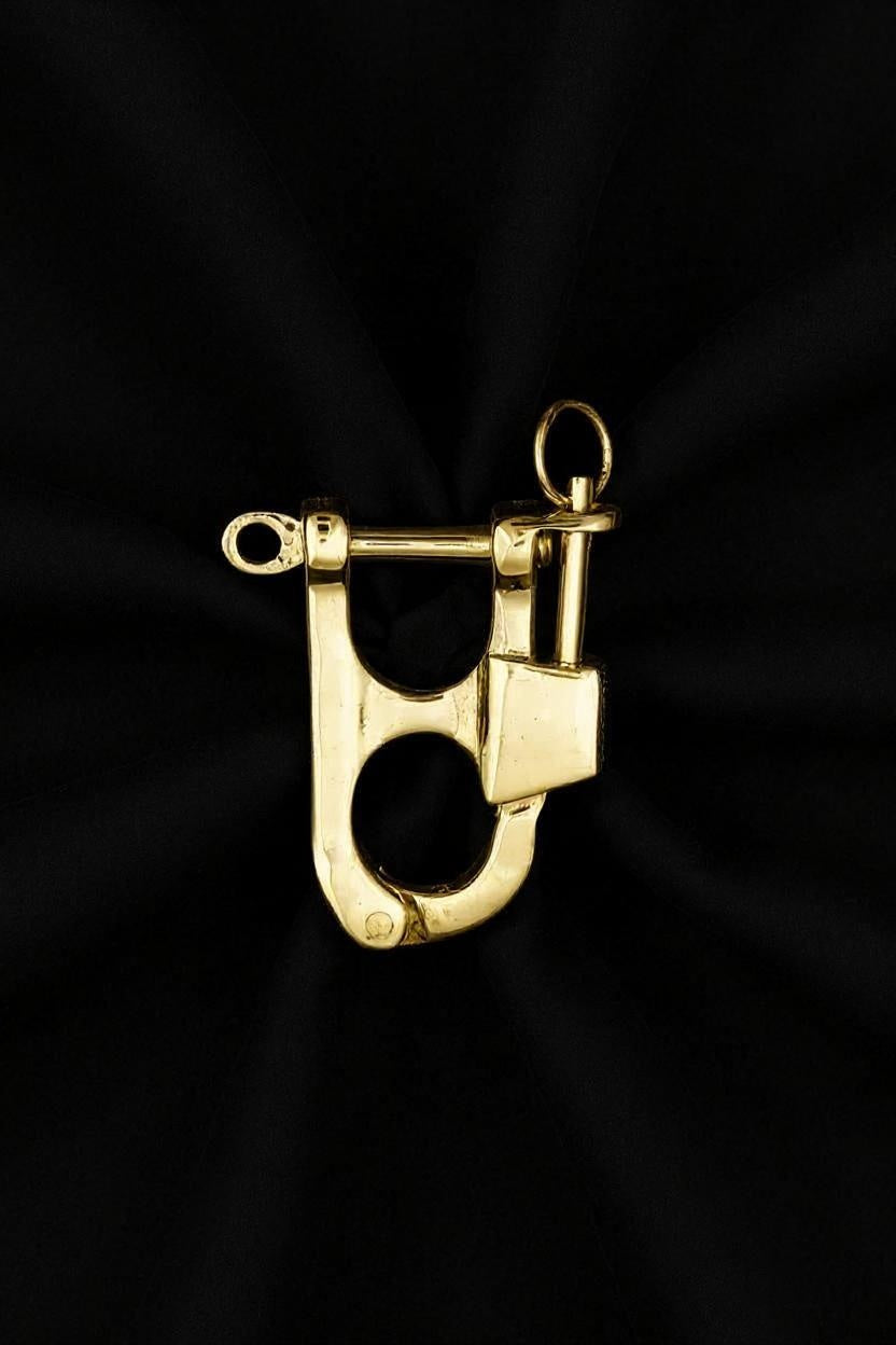 Rigging Clip Large Weights Brass