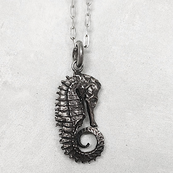 Seahorse Pendant Sterling Silver