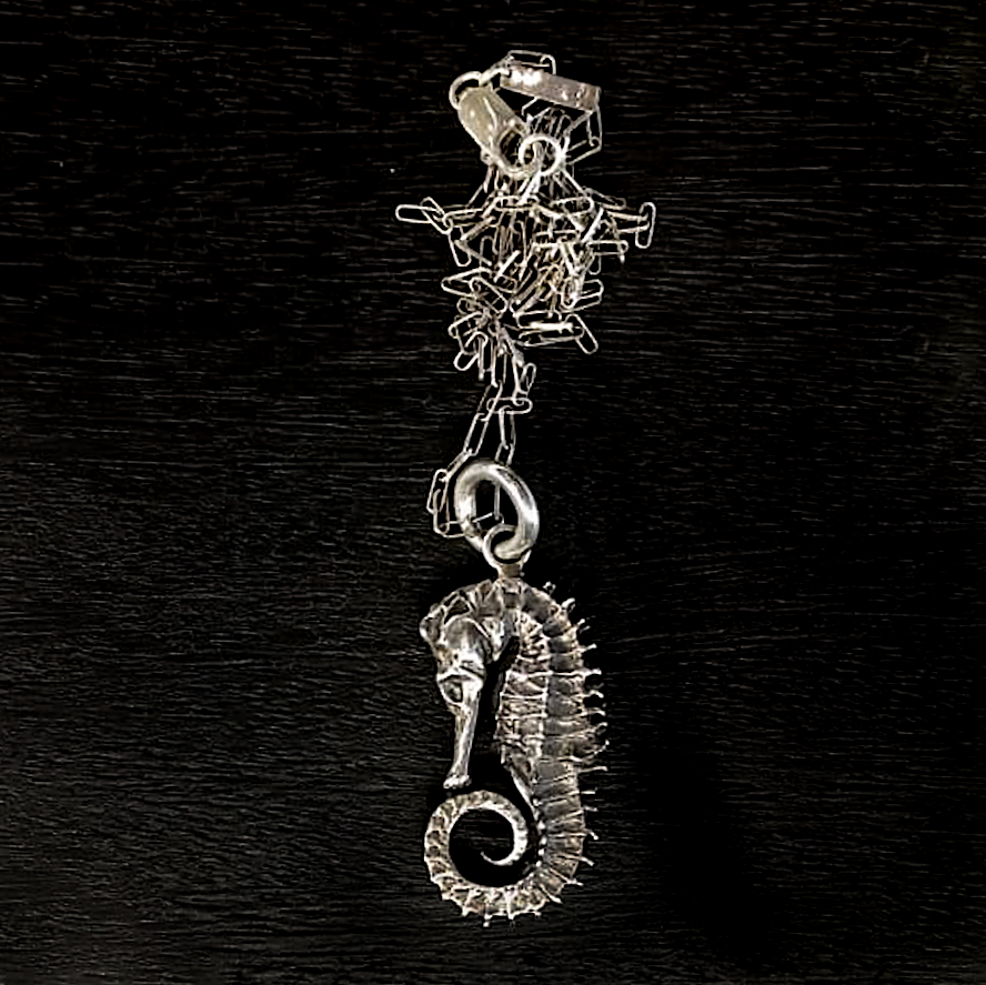 Seahorse Pendant Sterling Silver