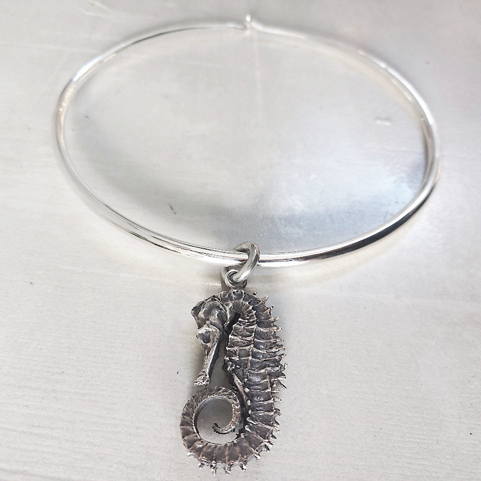 Seahorse Pendant Sterling Silver