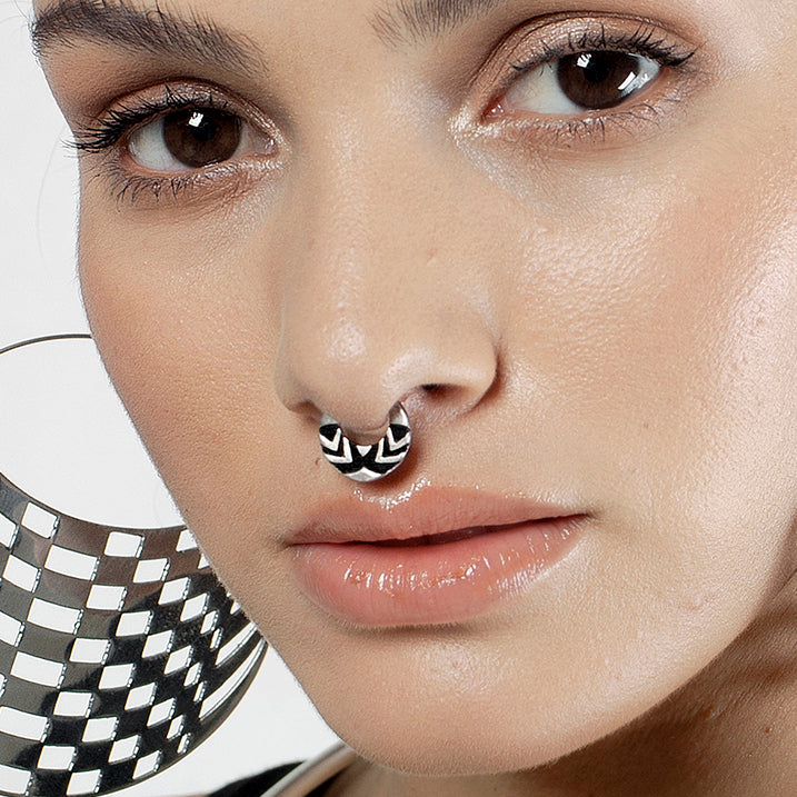 Deco Septum Silver