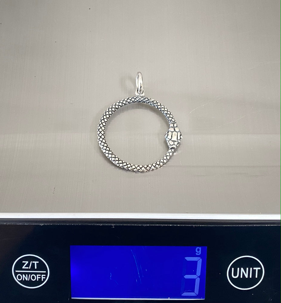 Snake Pendant Sterling silver - eleven44