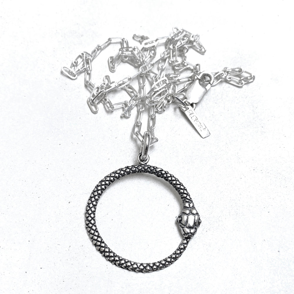 Snake Pendant Sterling Silver